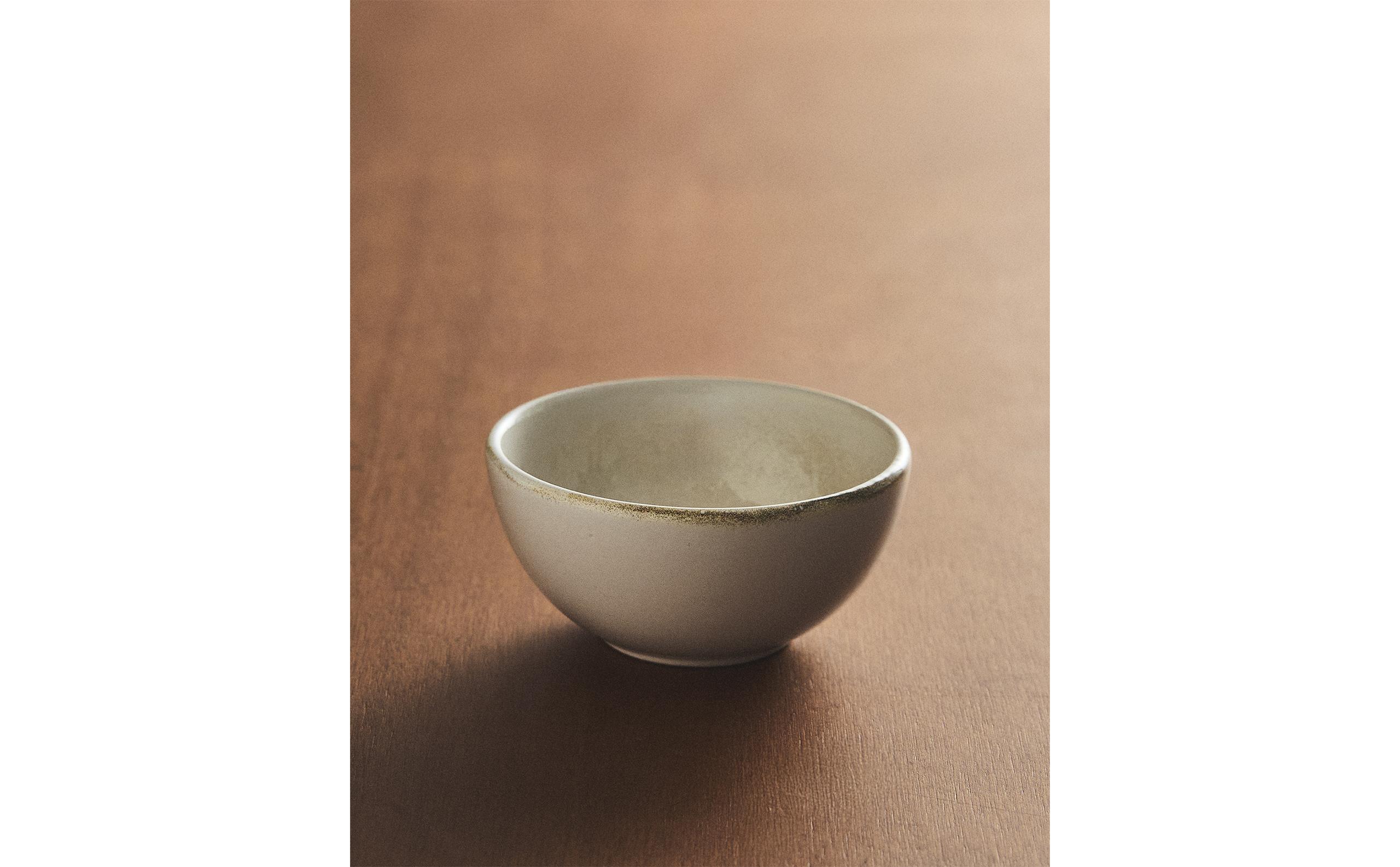 ECRU STONEWARE MINI BOWL product thumbnail 5