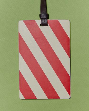 LEATHER LUGGAGE TAG