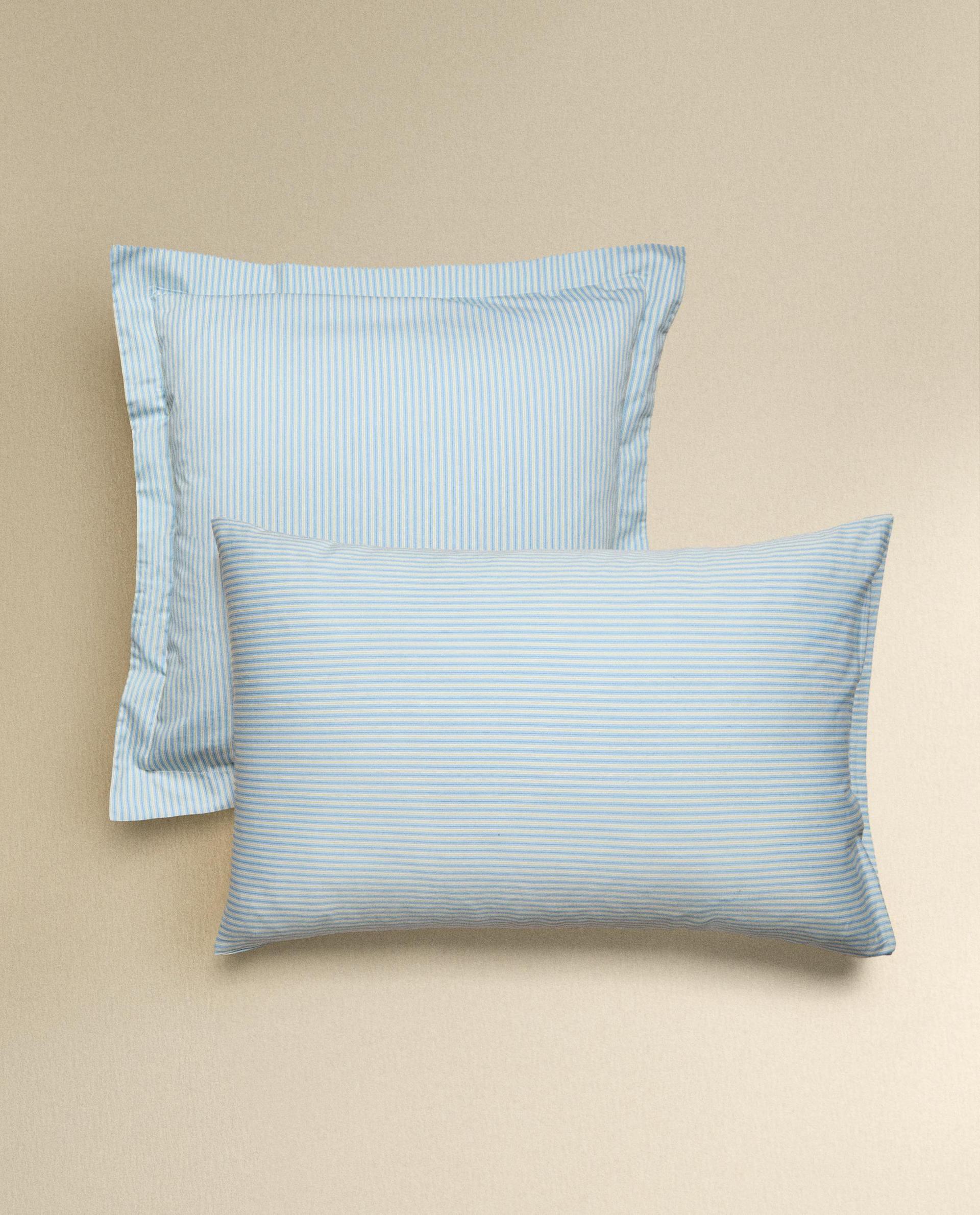 워시드 스트라이프 새틴 베개 커버(300수) 워시드 스트라이프 새틴 베개 커버(300수)