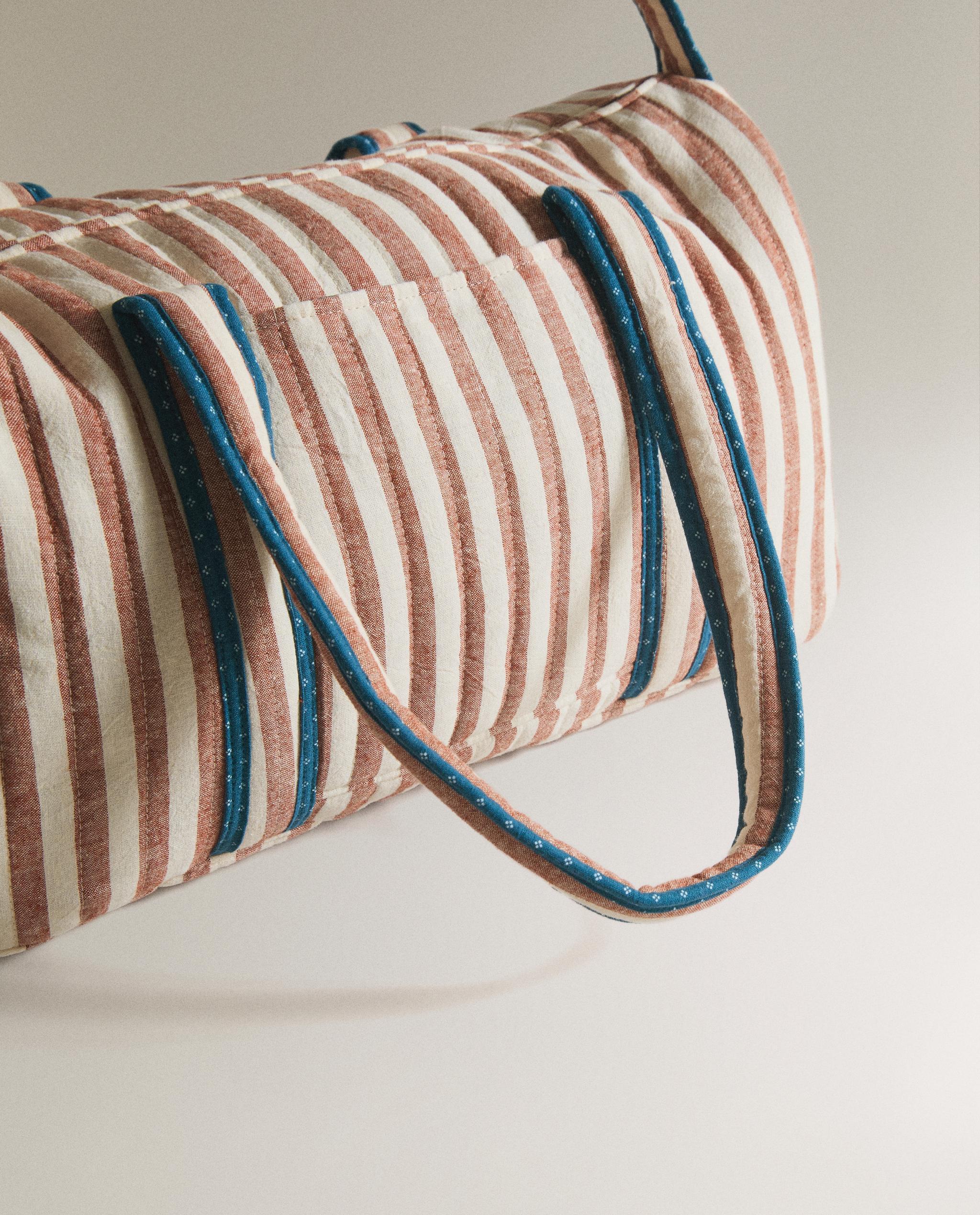STRIPED MATERNITY BAG product thumbnail 5