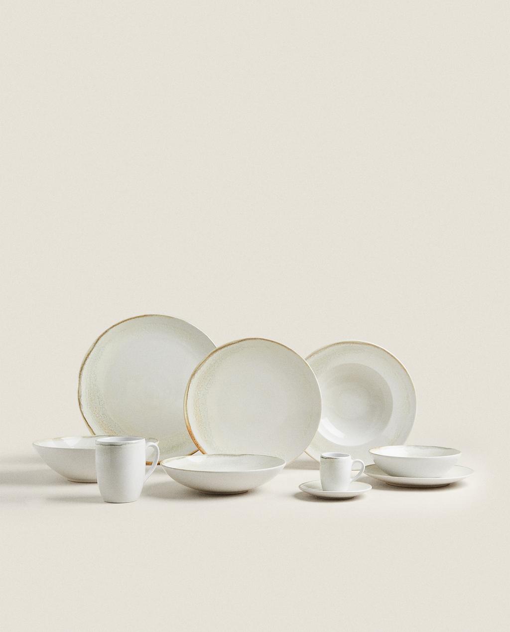 VAJILLA DE GRES - Vajilla completa - COMEDOR - VAJILLA | Zara Home España