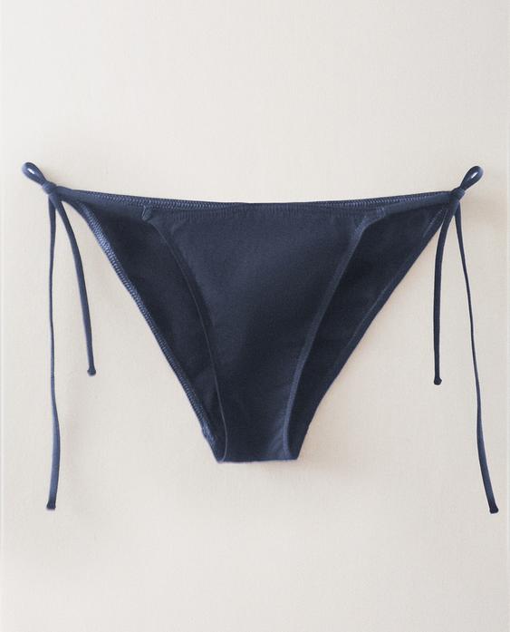 SLIP BIKINI DA SPIAGGIA CON LACCI