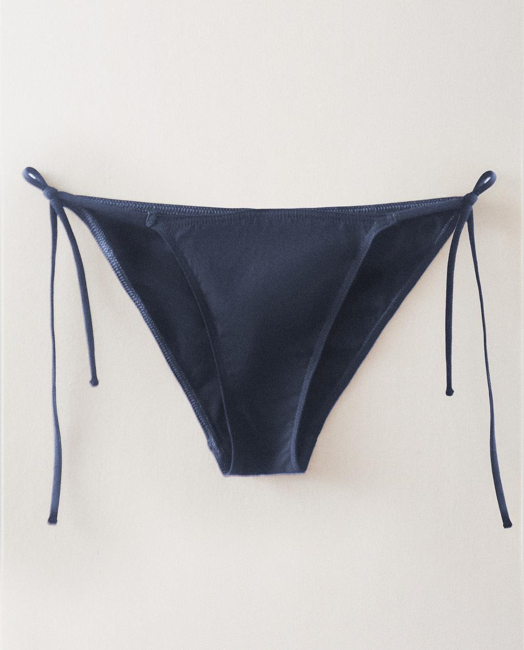 BEACH BIKINI BOTTOMS WITH TIE DETAIL