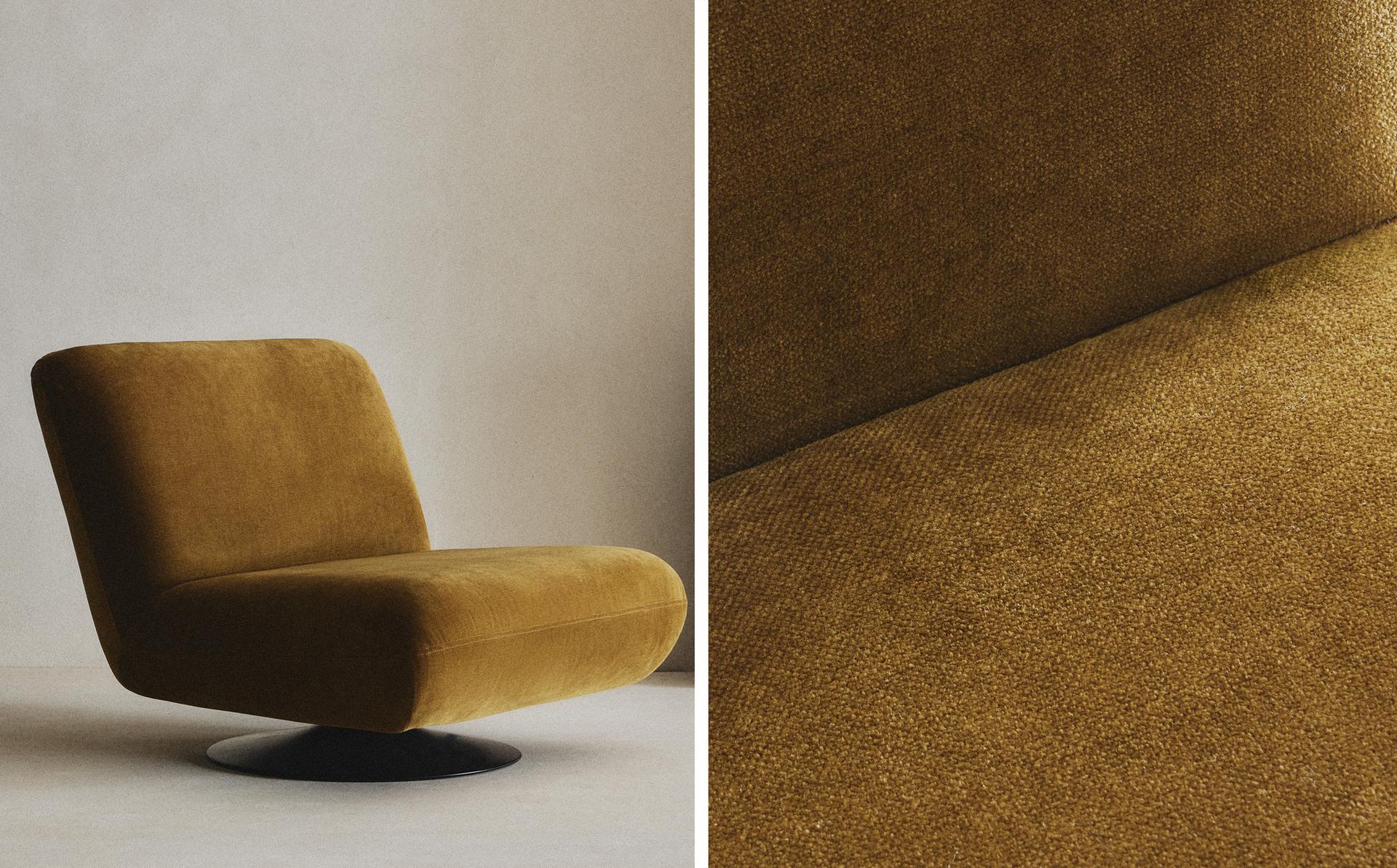 FAUTEUIL PIVOTANT VELOURS FAUTEUIL PIVOTANT VELOURS