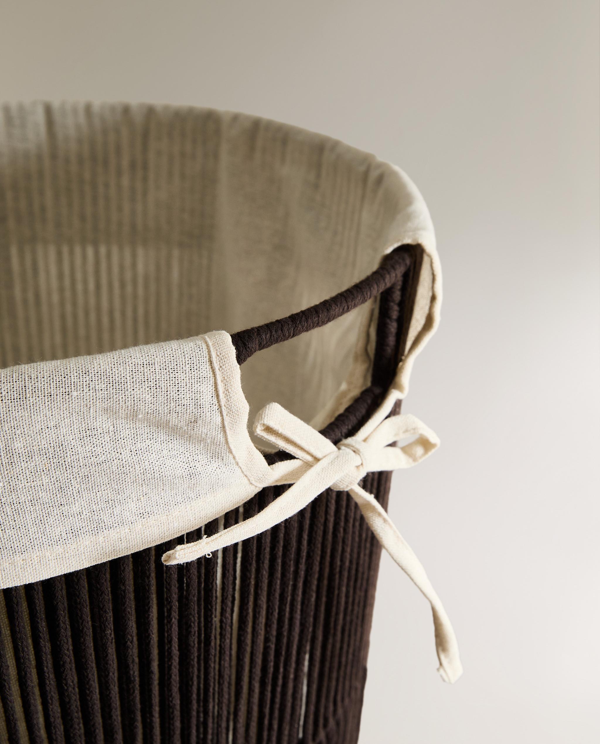 インナー付き ランドリーバスケット | Zara Home 日本/Japan