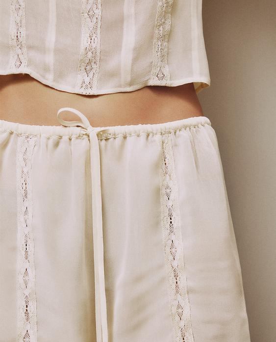 SHORT ALGODÓN ENCAJE