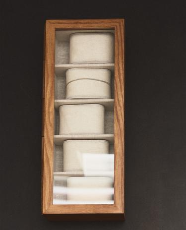 WOODEN JEWELRY AND WATCH BOX WOODEN JEWELRY AND WATCH BOX