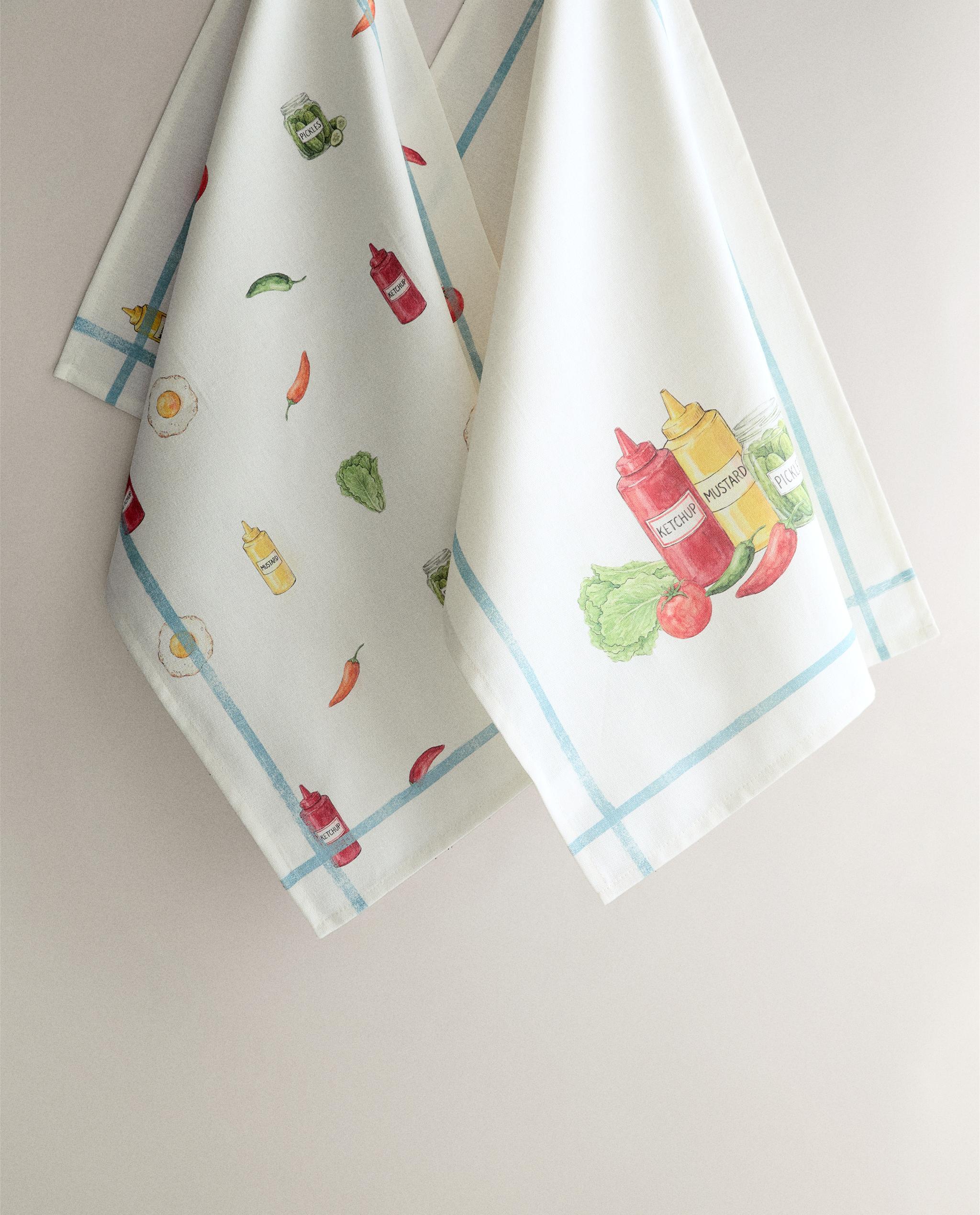 PACK OF BARBECUE TEA TOWELS (PACK OF 2) product thumbnail 4