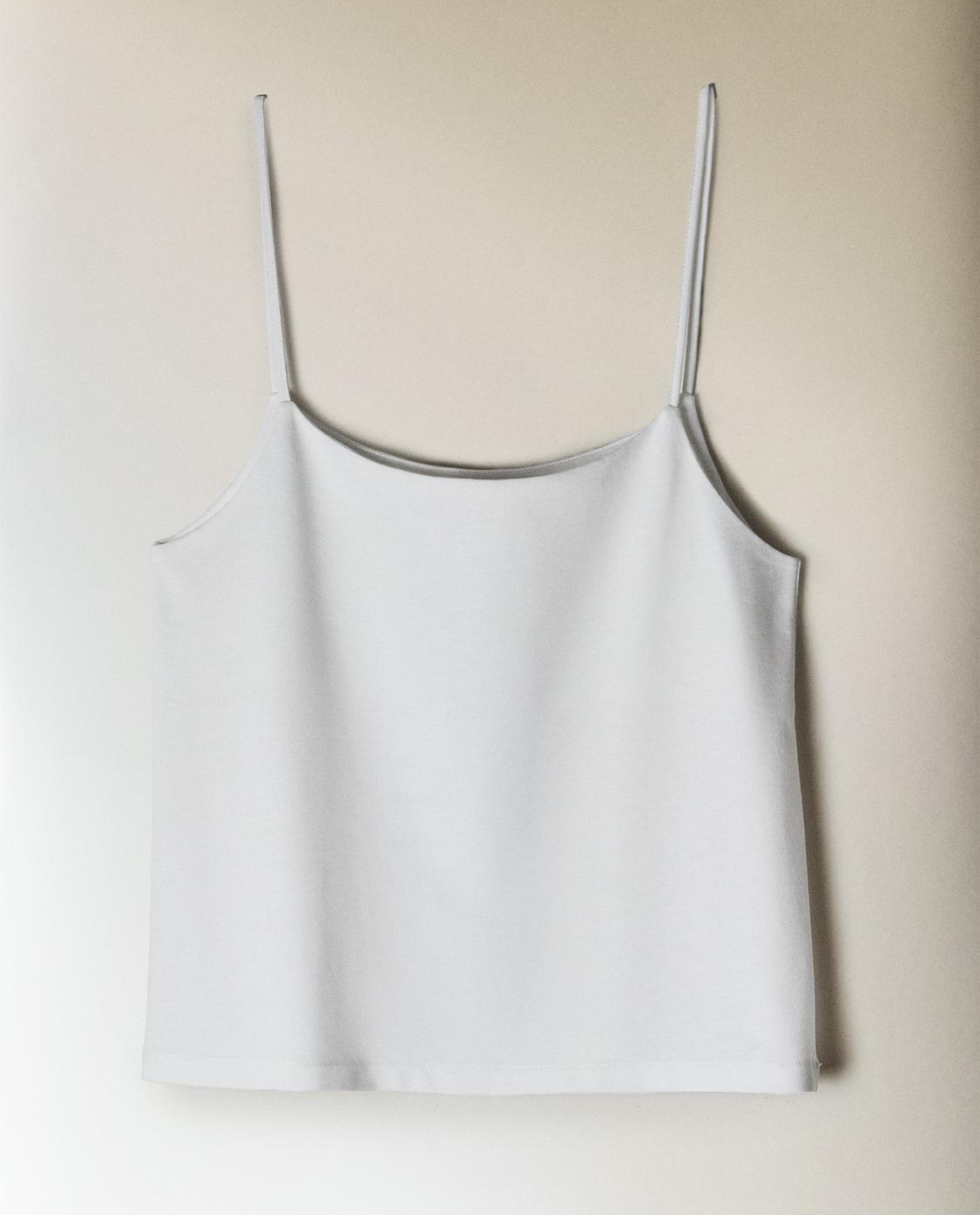 Borneobulletin Zara Camisetas Mujer Tirantes Borneobulletin Kiabi - Main Image