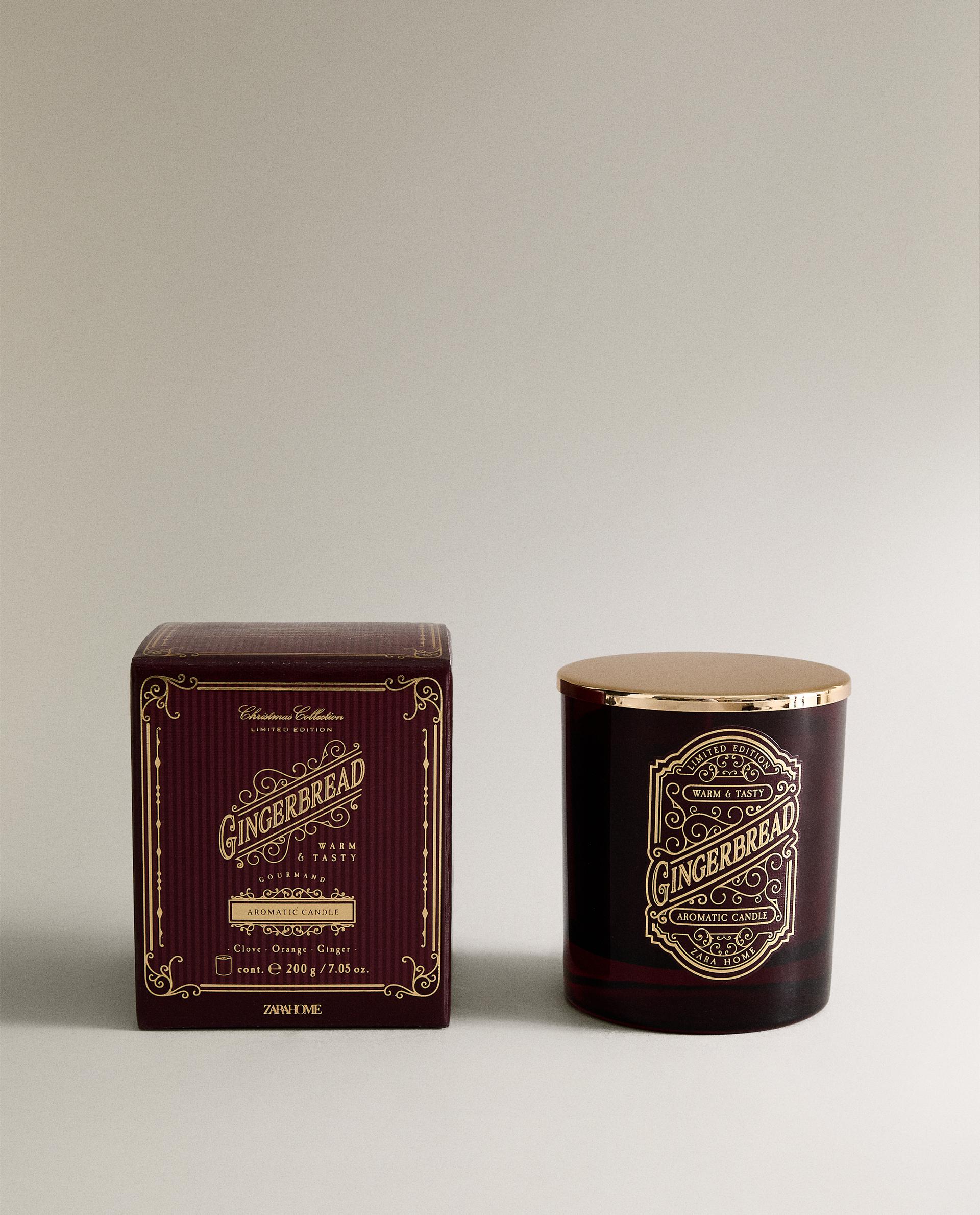 (200 G) GINGERBREAD SCENTED CANDLE