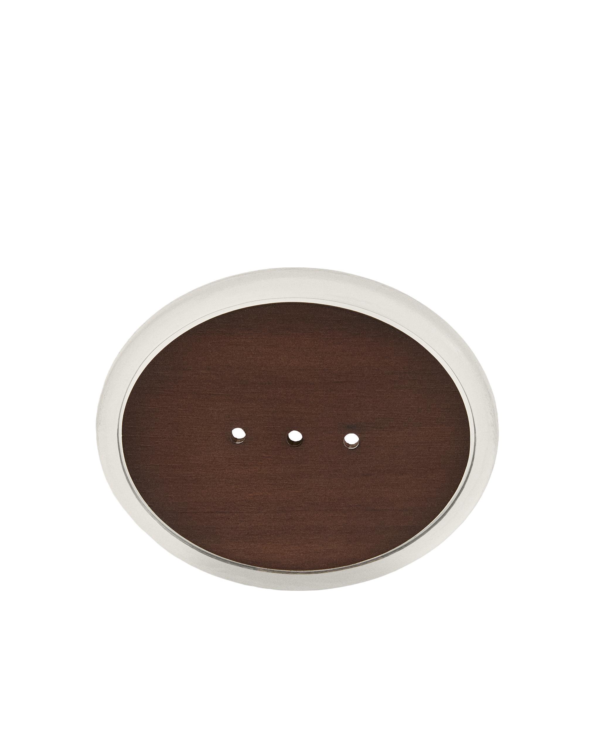 ACACIA WOOD AND GLASS SOAP DISH product thumbnail 6