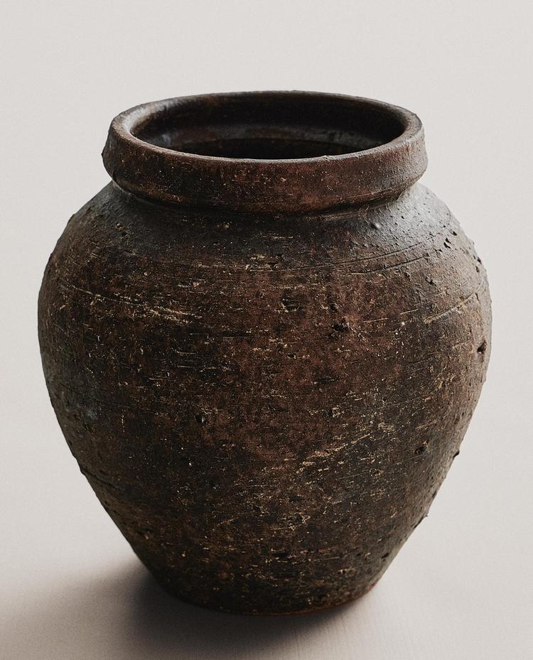 VASE CÉRAMIQUE TEXTURÉE