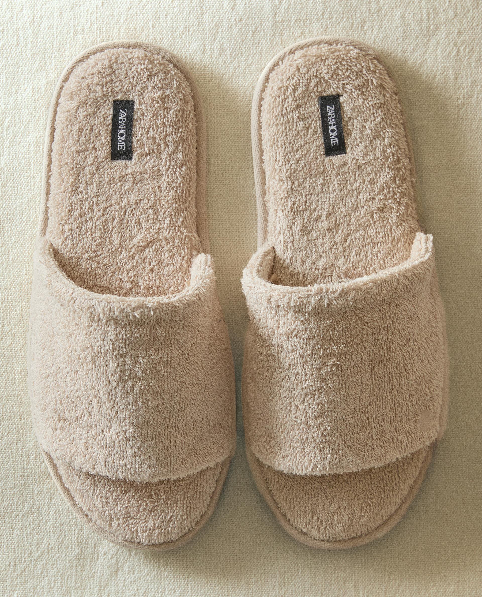 OPEN TERRY BATHROOM SLIPPERS Zara Home Kosovë