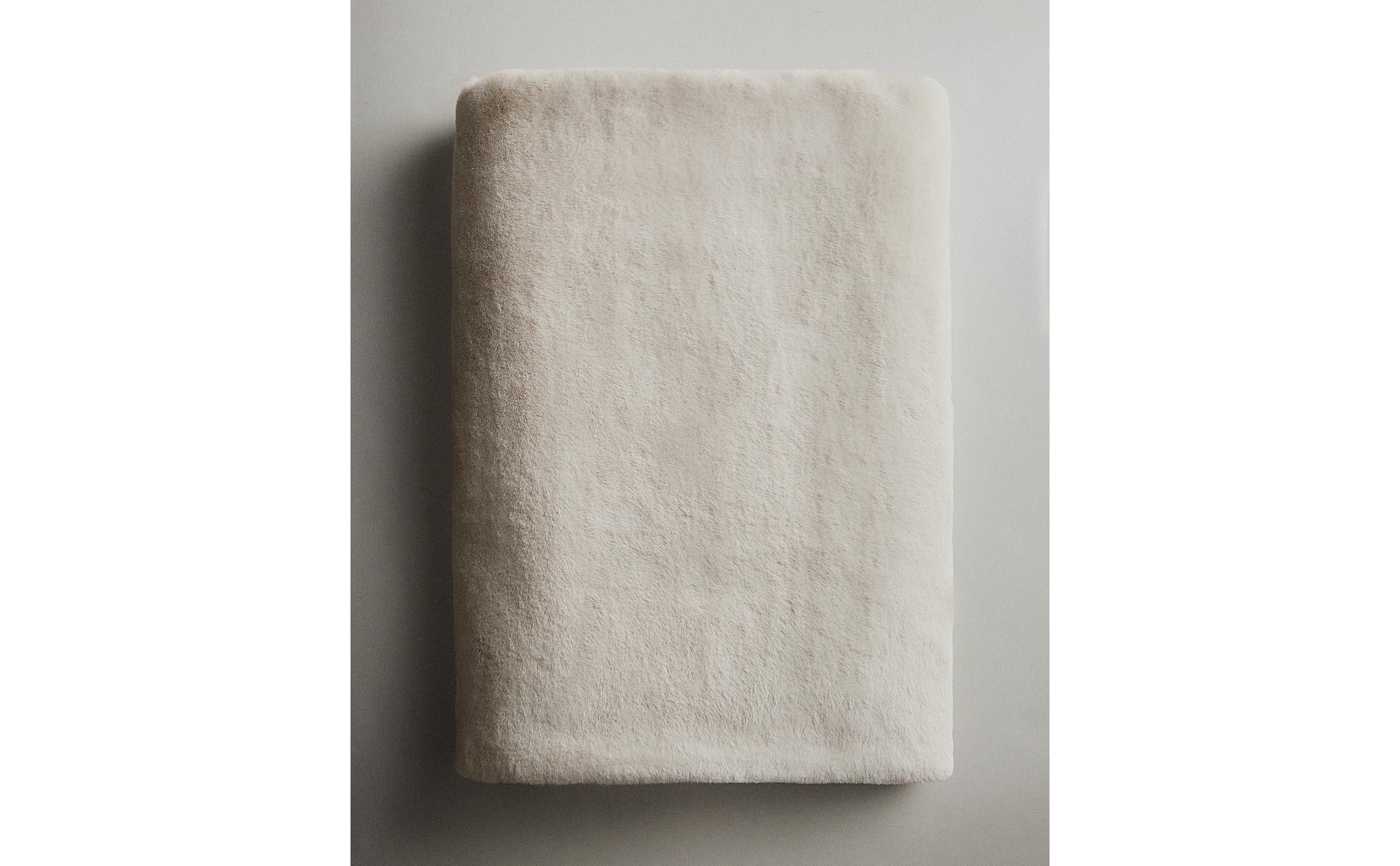 フェイクファー ブランケット | Zara Home 日本/Japan