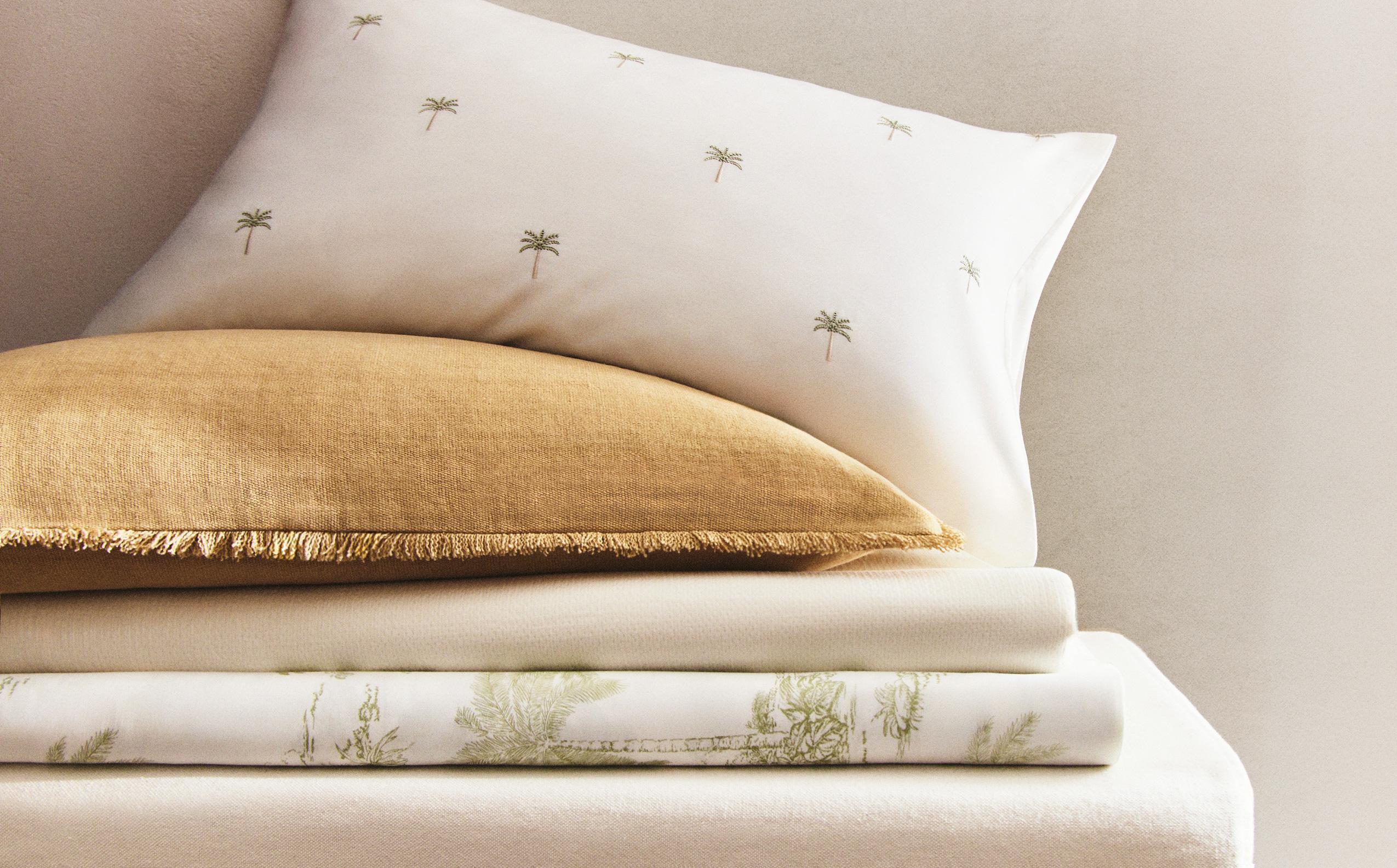 BED LINEN AND CUSHION COVERS