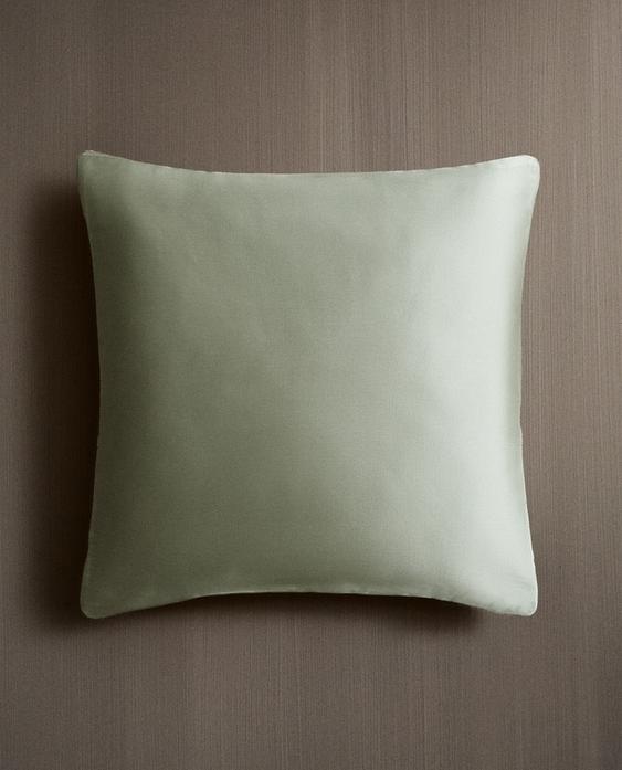 HOUSSE DE COUSSIN SATINÉE