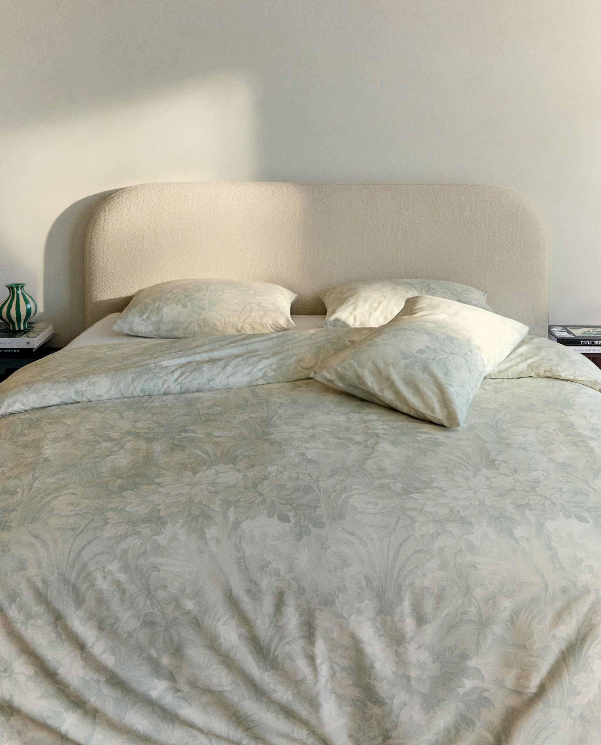 DUVET COVER WITH FLORAL AND BRANCH PRINT product thumbnail 17