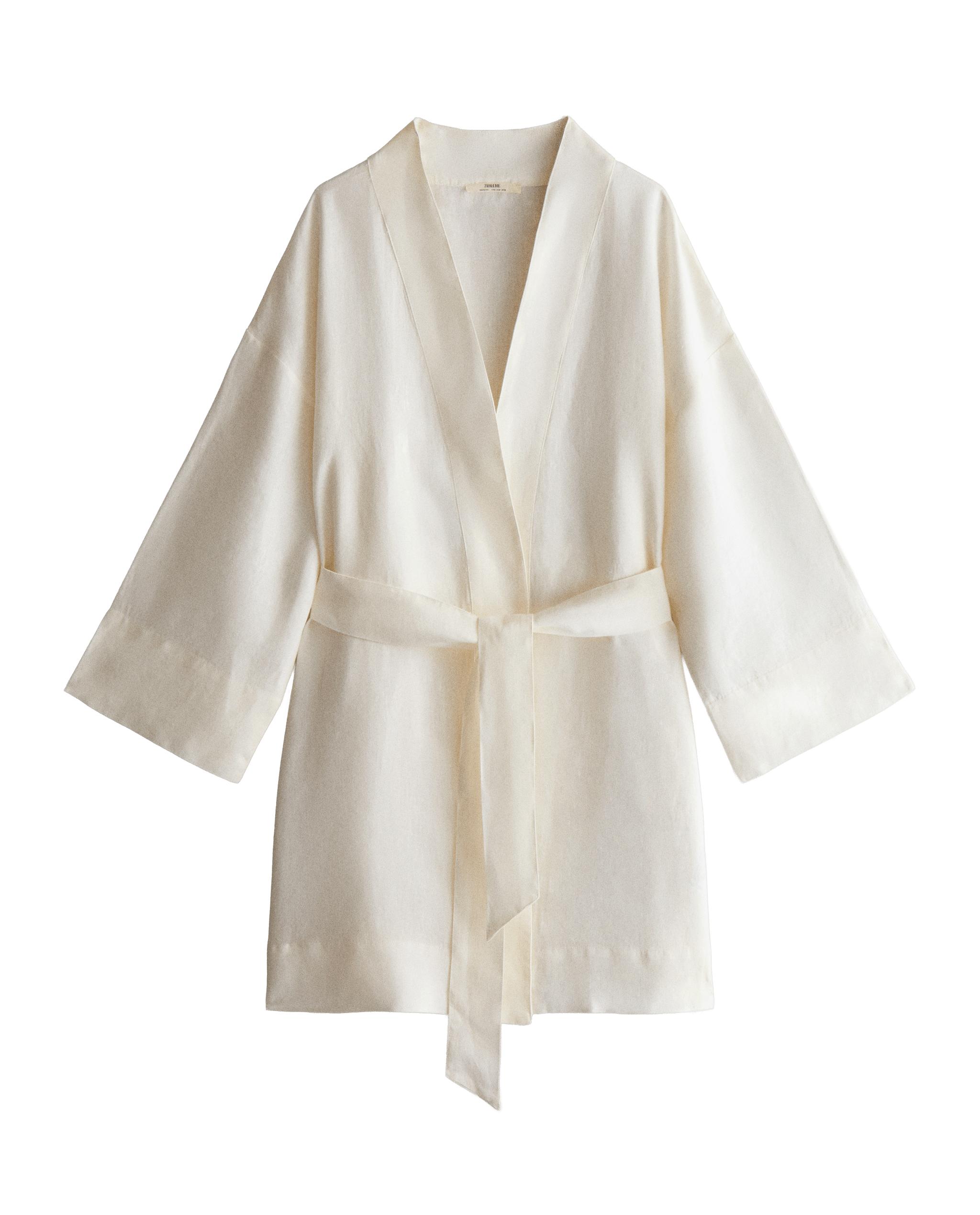 LINEN DRESSING GOWN product thumbnail 14