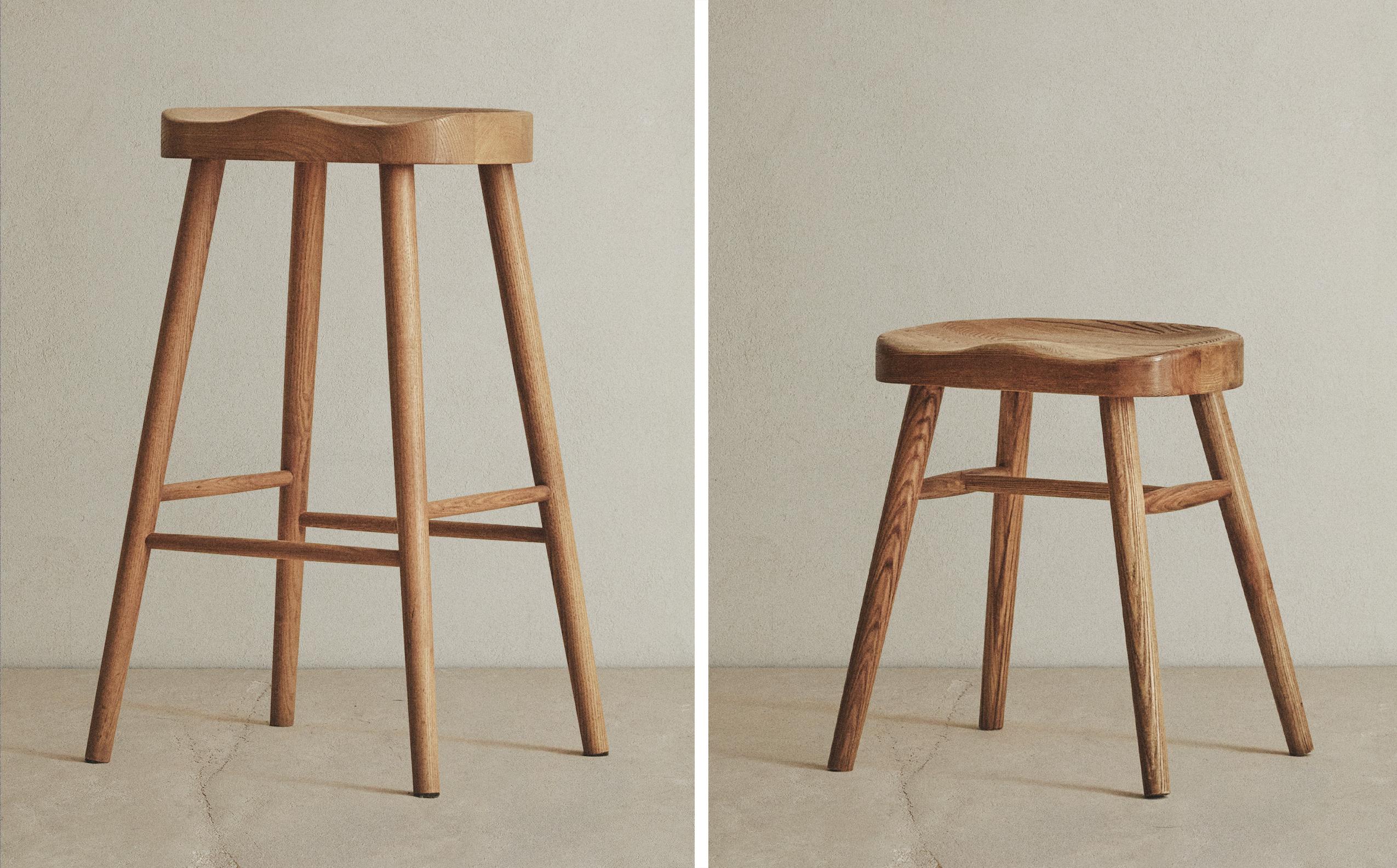ZARA ザラ アッシュ バー スツール 椅子 ASH BAR STOOL | Zara Home United States of America