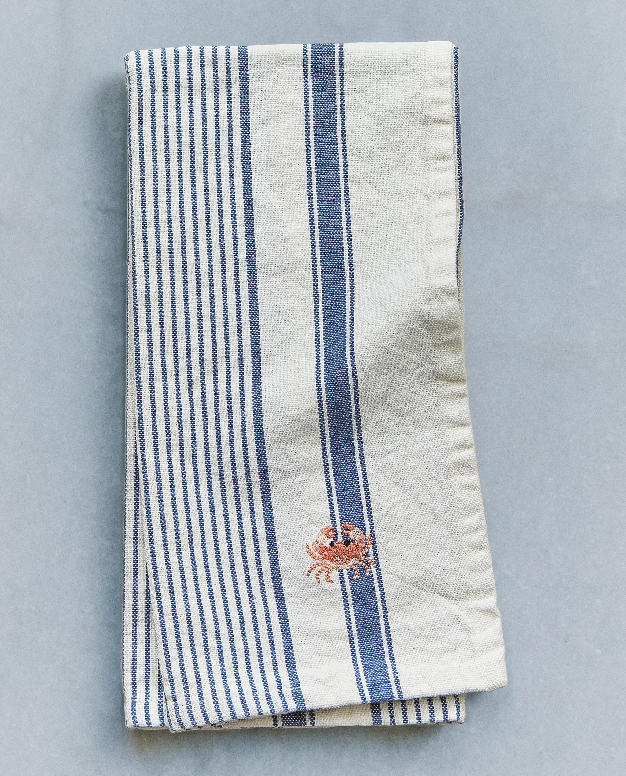 STRIPED CRAB TEA TOWEL product thumbnail 10