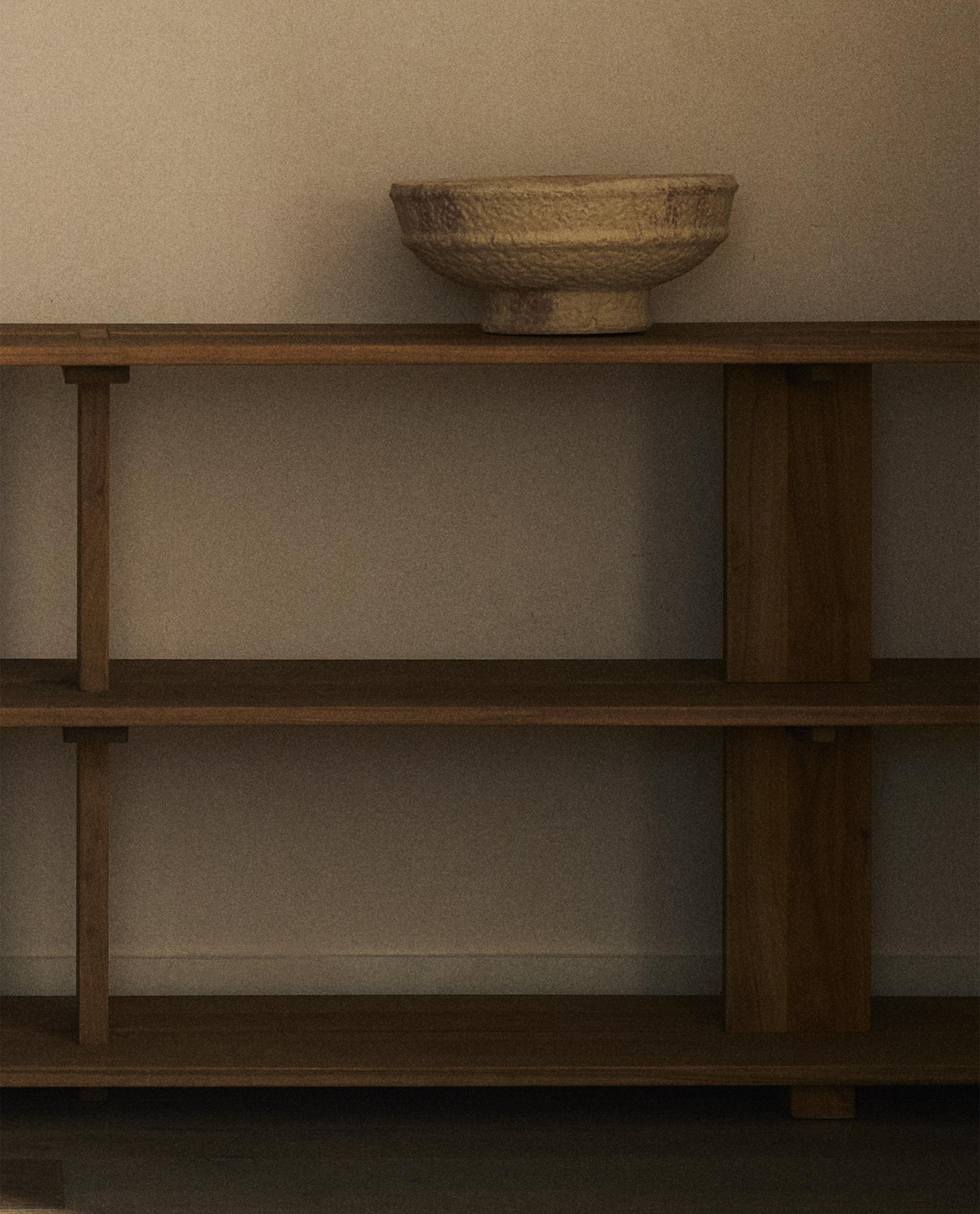 Solid wood short bookcase sales