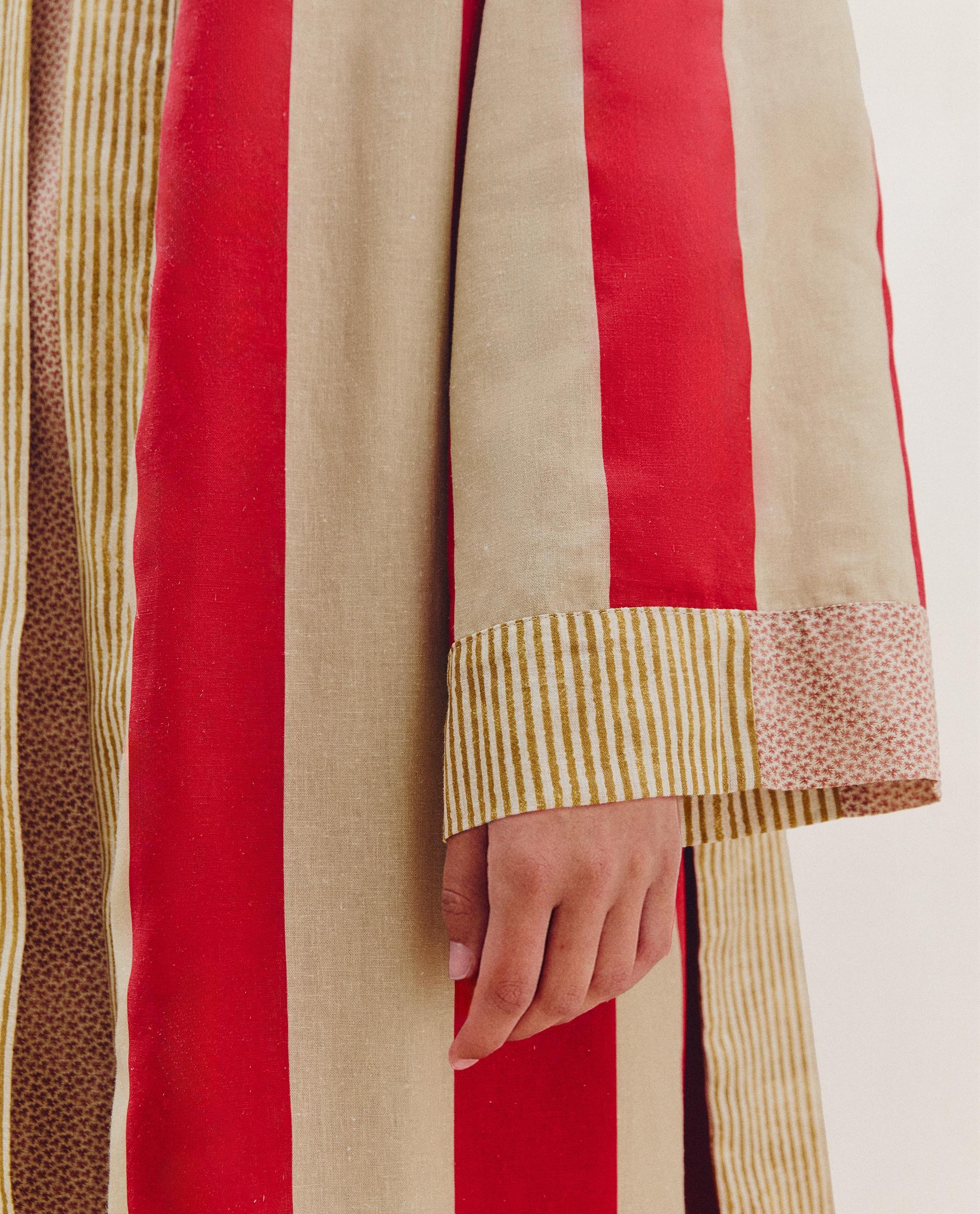 DRESSING GOWN WITH CONTRAST PRINTS | KATHARINE POLE product thumbnail 11