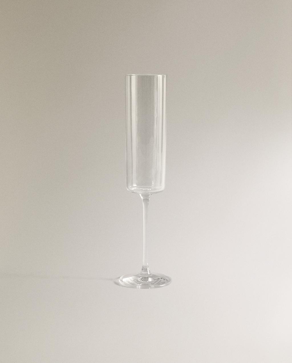 ПРЯМИЙ КРИШТАЛІНОВИЙ ВИСОКИЙ КЕЛИХ ДЛЯ ІГРИСТОГО ВИНА
