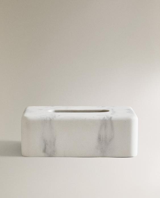 MARBLE-EFFECT TISSUE BOX