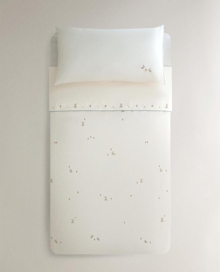 CHILDREN’S RABBIT DUVET COVER