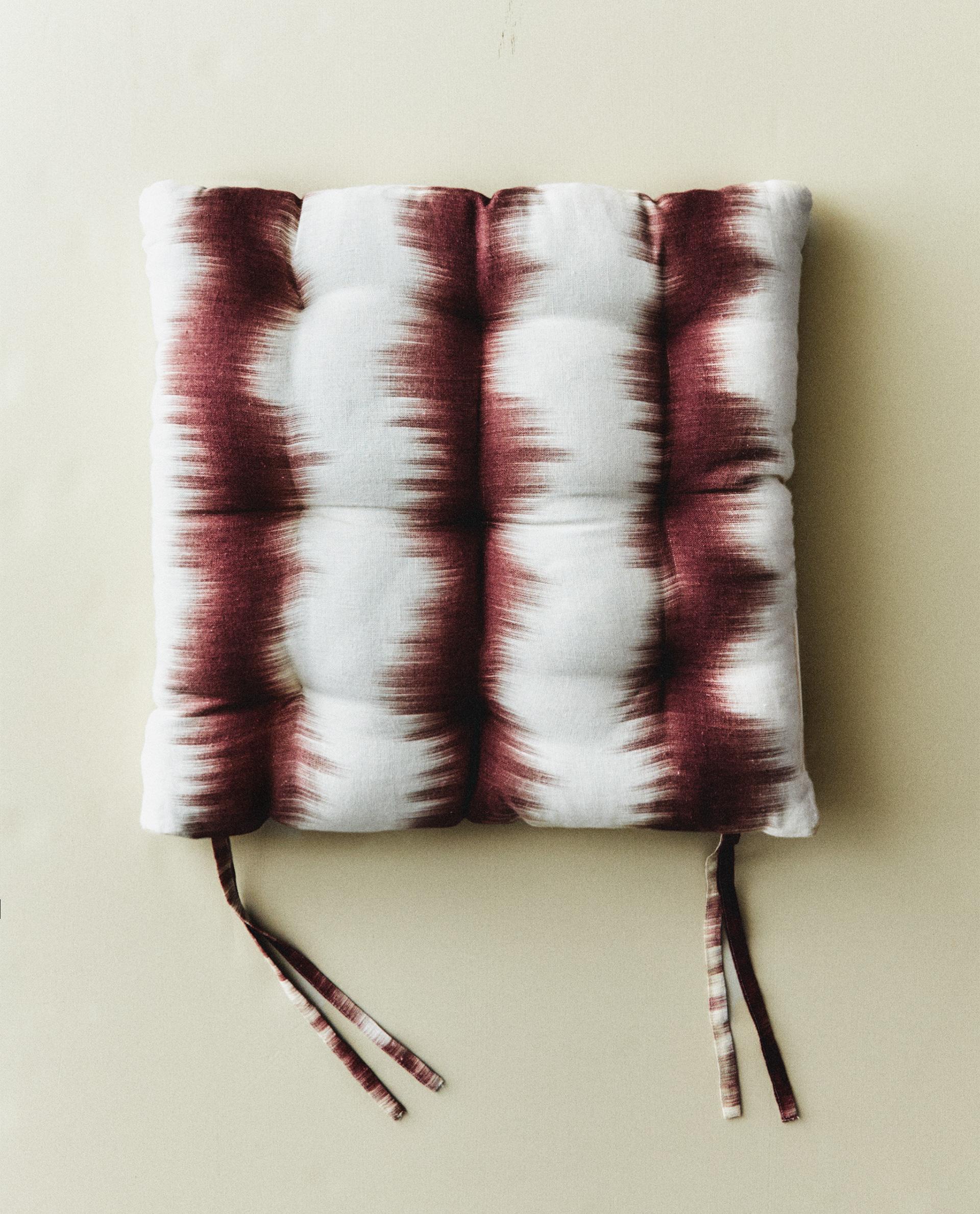 OMBRÉ LINEN SEAT CUSHION X COLLAGERIE
