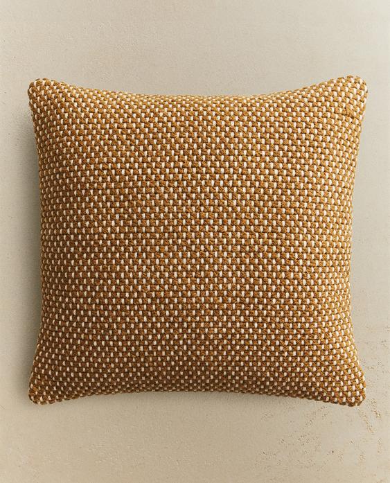 Plaited Cotton Throw Pillow Cover - Stylish & Cozy