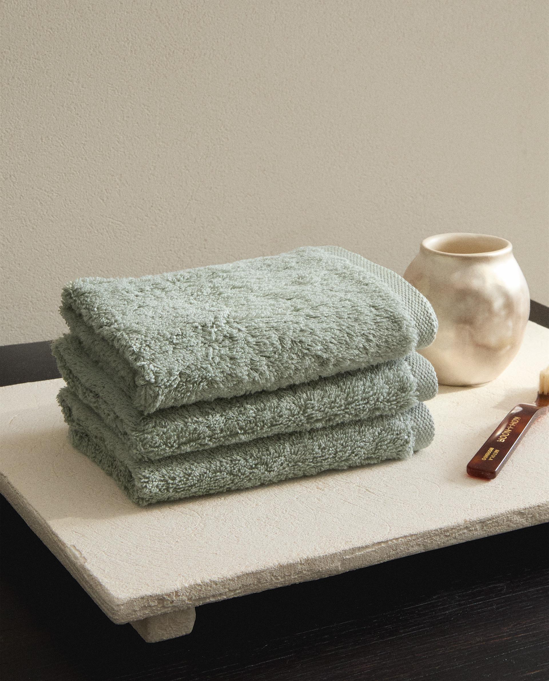 バニティタオル プレミアムコットン（3枚セット） | Zara Home 日本/Japan