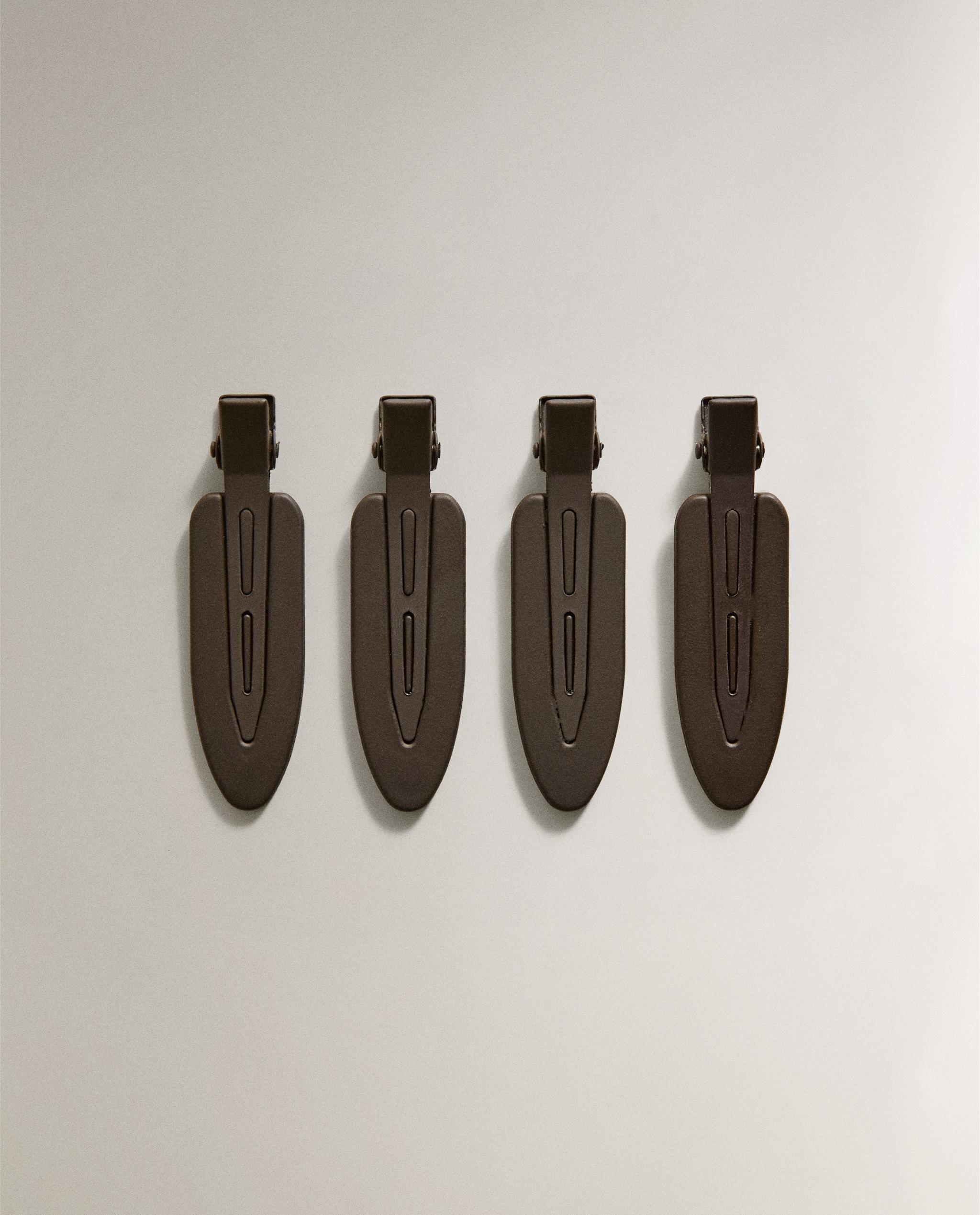 PACK OF FLAT HAIR CLIPS (PACK OF 4) product thumbnail 3