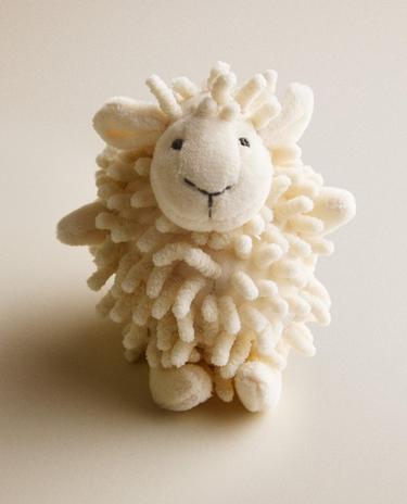 צעצוע רך רעשן לילדים בעיצוב כבשה