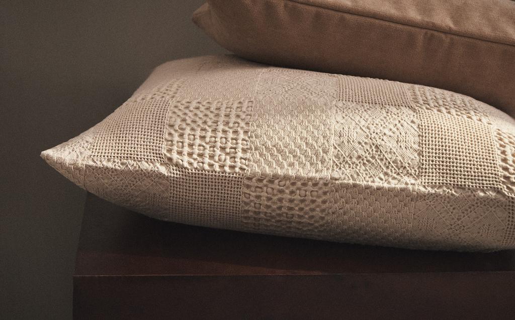 FUNDA DE COJÍN PATCHWORK FUNDA DE COJÍN PATCHWORK