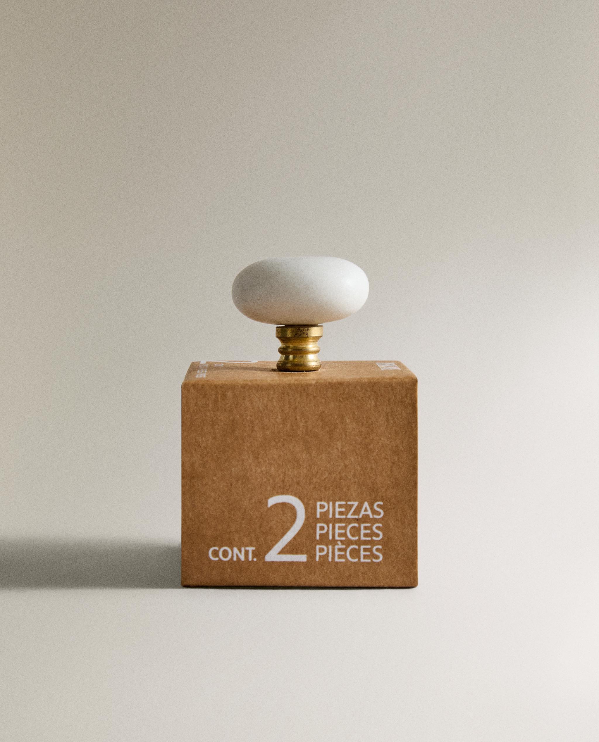 PACK OF OVAL MARBLE DOOR KNOBS (PACK OF 2) product thumbnail 5