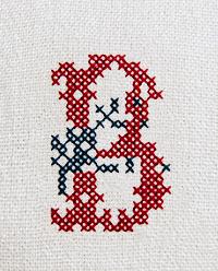 LINEN CUSHIONS WITH ALPHABET EMBROIDERY product thumbnail 11