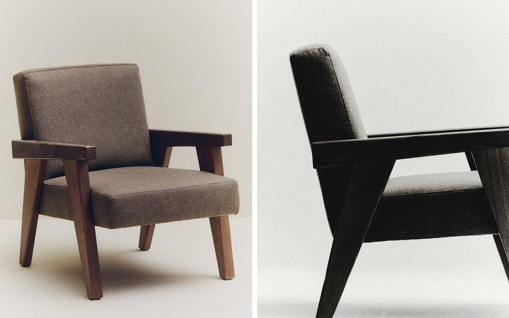 FAUTEUIL NOGAL TAPISSÉ ZARA HOME BY BLASCO FAUTEUIL NOGAL TAPISSÉ ZARA HOME BY BLASCO