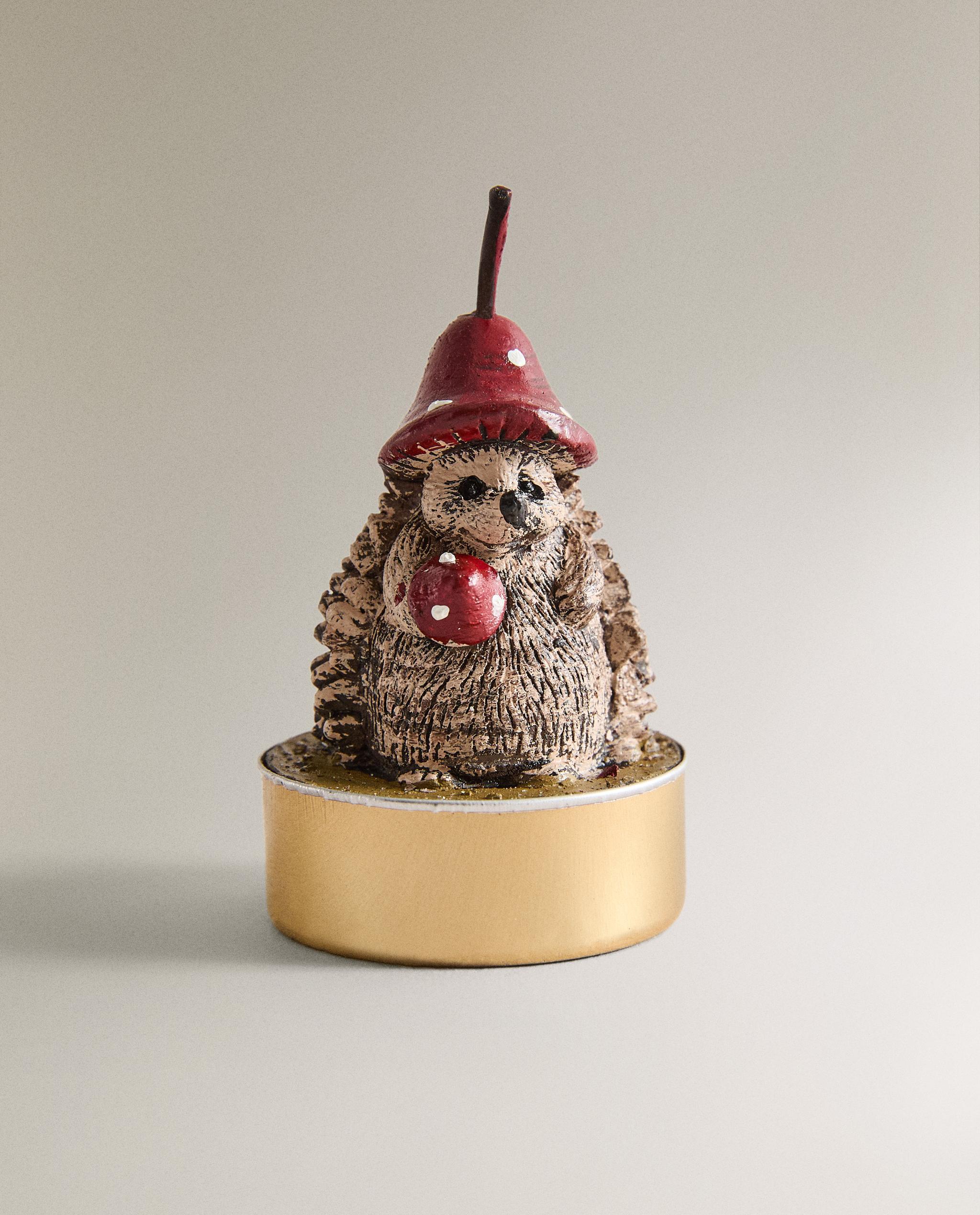 盛り沢山クリスマス☆ハリネズミ クリスマス ハリネズミ キャンドル 6個セット | Zara Home 日本/Japan