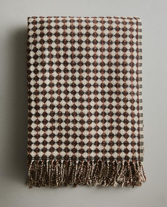 DIAMOND PATTERN CHENILLE BLANKET DIAMOND PATTERN CHENILLE BLANKET