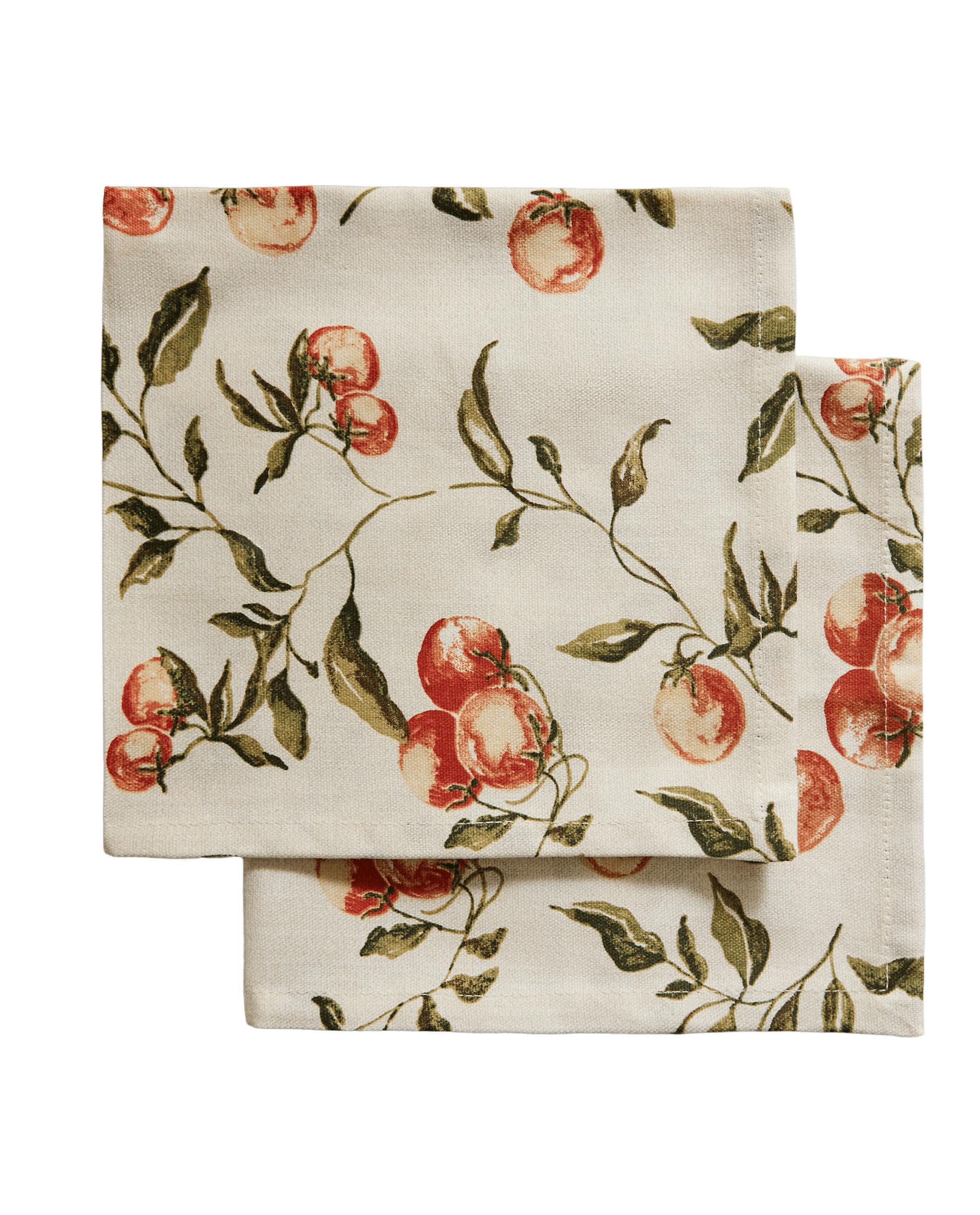 PACK OF TOMATO PRINT NAPKINS (PACK OF 2) product thumbnail 9