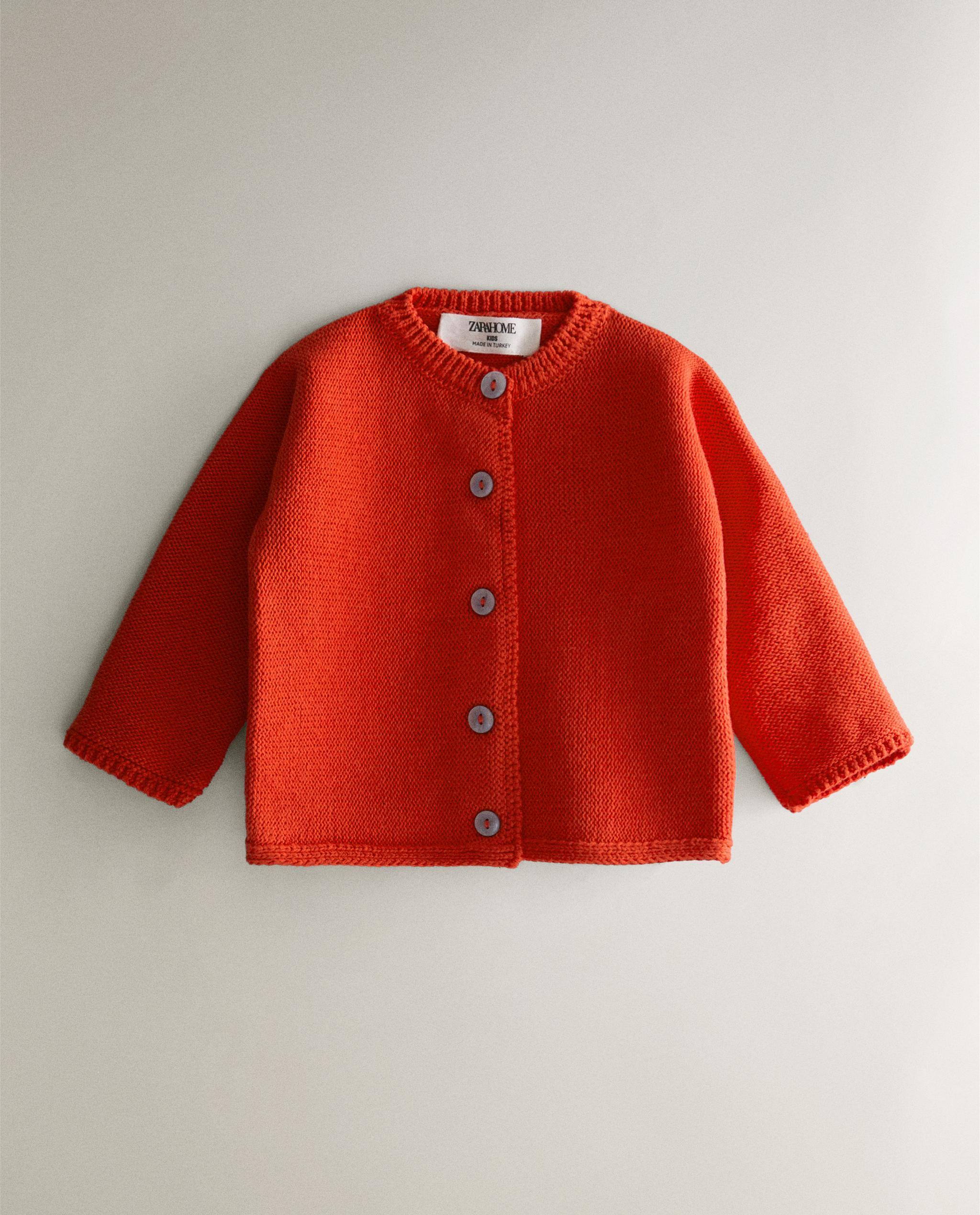 BABY CARDIGAN, DUNGAREES AND SOFT TOY product thumbnail 7
