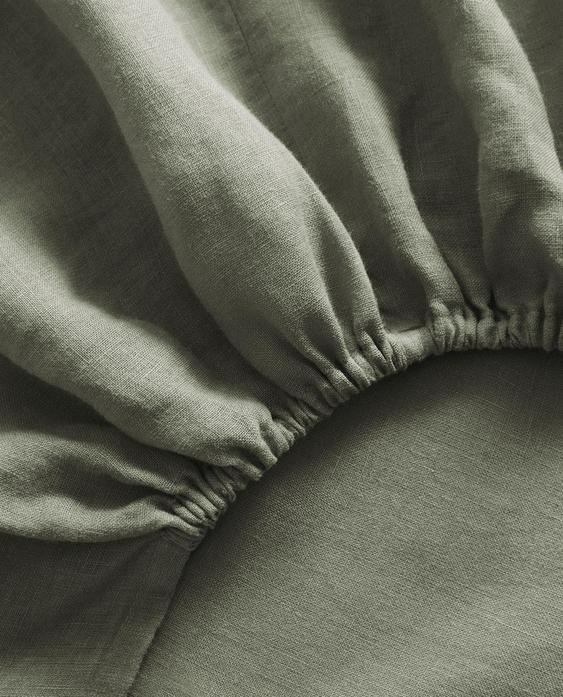 (140 GSM) ÇARÇAF ME LLASTIKA LINO ME ZBARDHJE