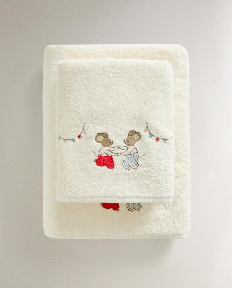 TOALLA INFANTIL RATONCITOS