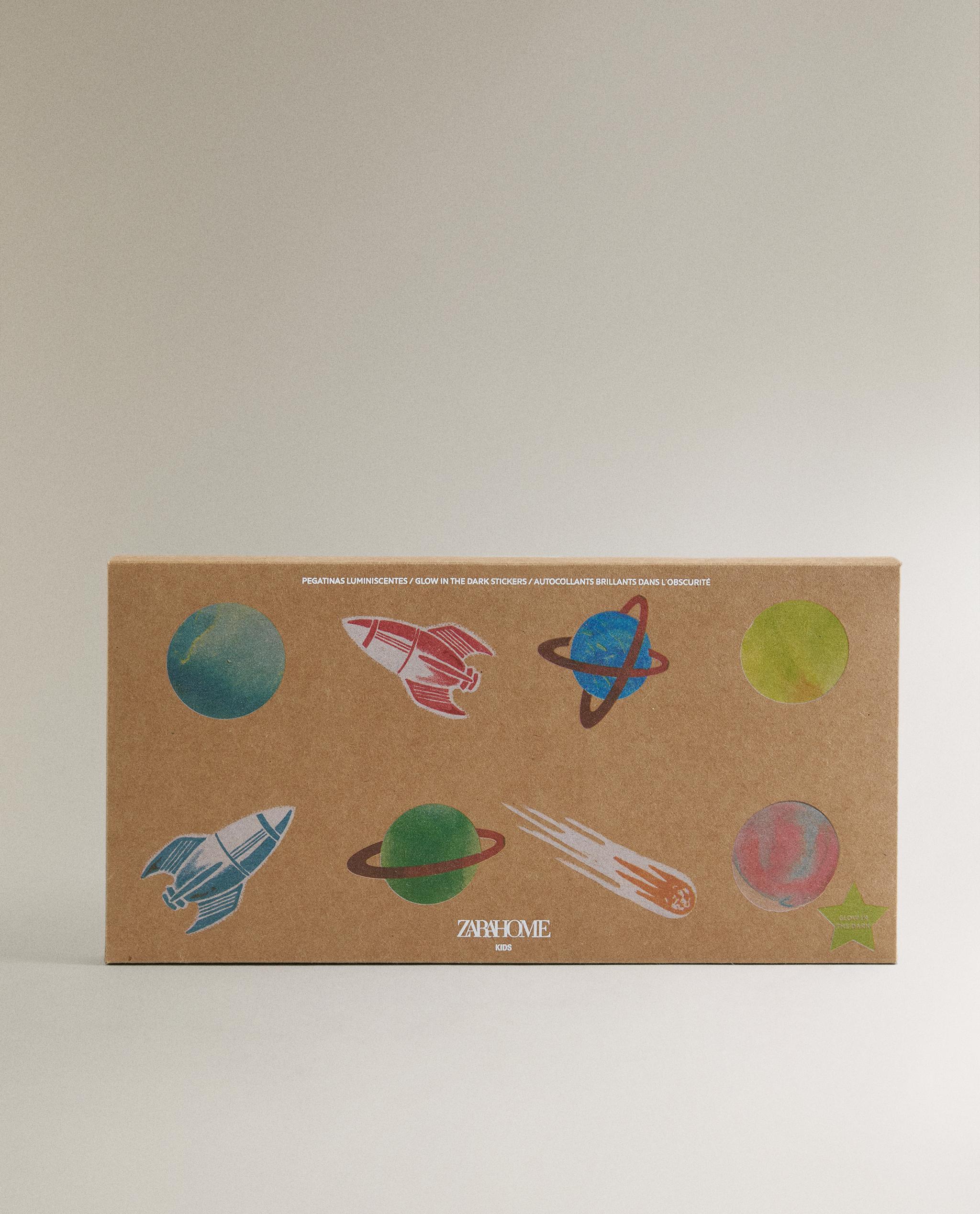 CHILDREN'S GLOW-IN-THE-DARK SPACE STICKERS product thumbnail 4