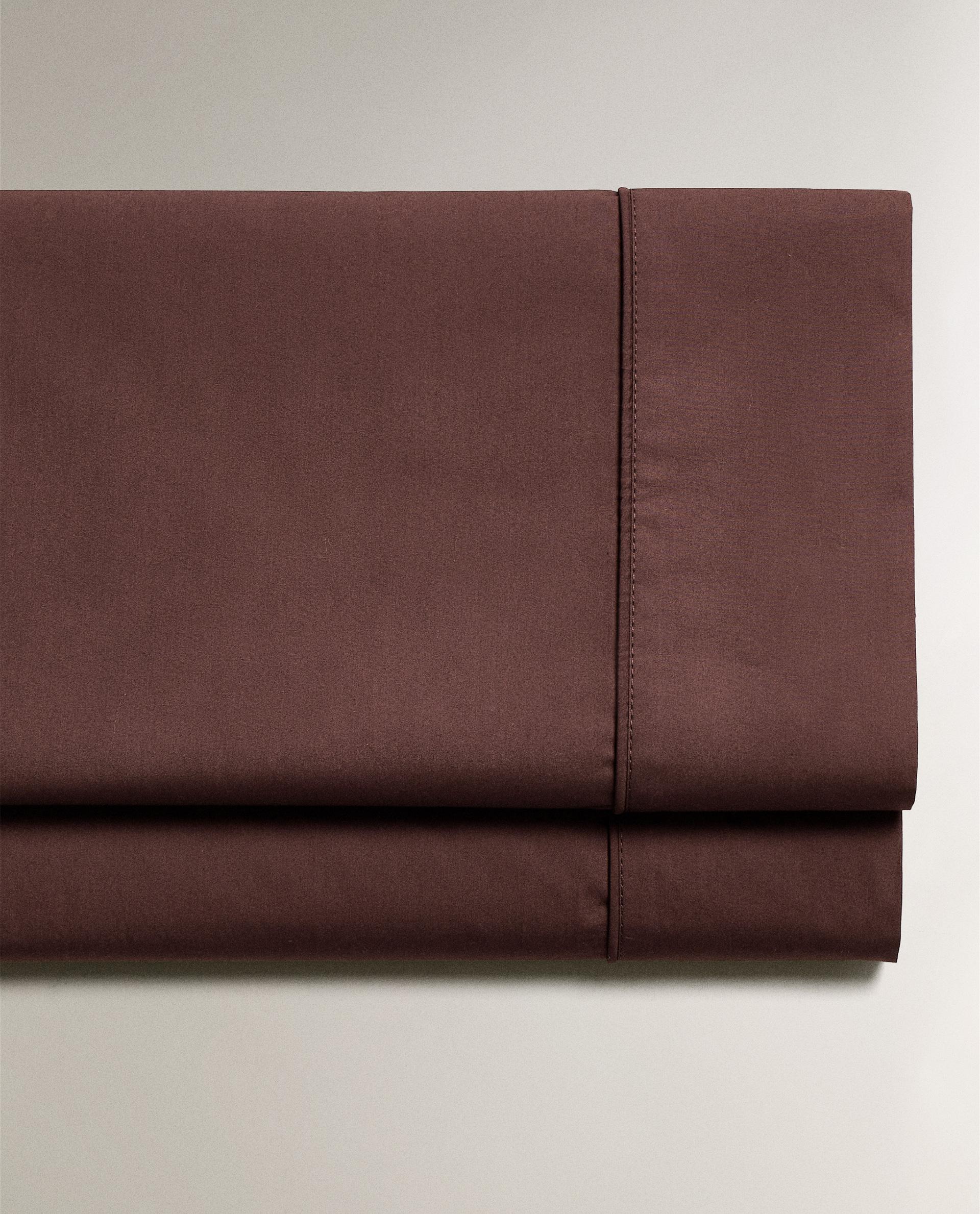 パーケルコットン トップシーツ（300スレッド） | Zara Home