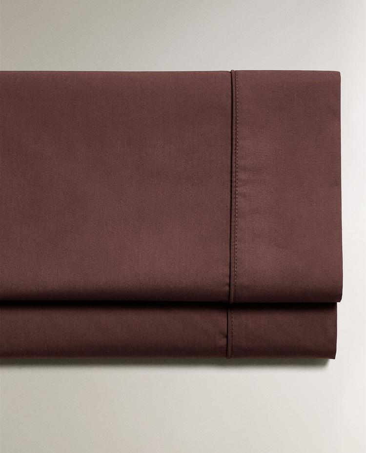 (300 THREAD COUNT) COTTON PERCALE FLAT SHEET