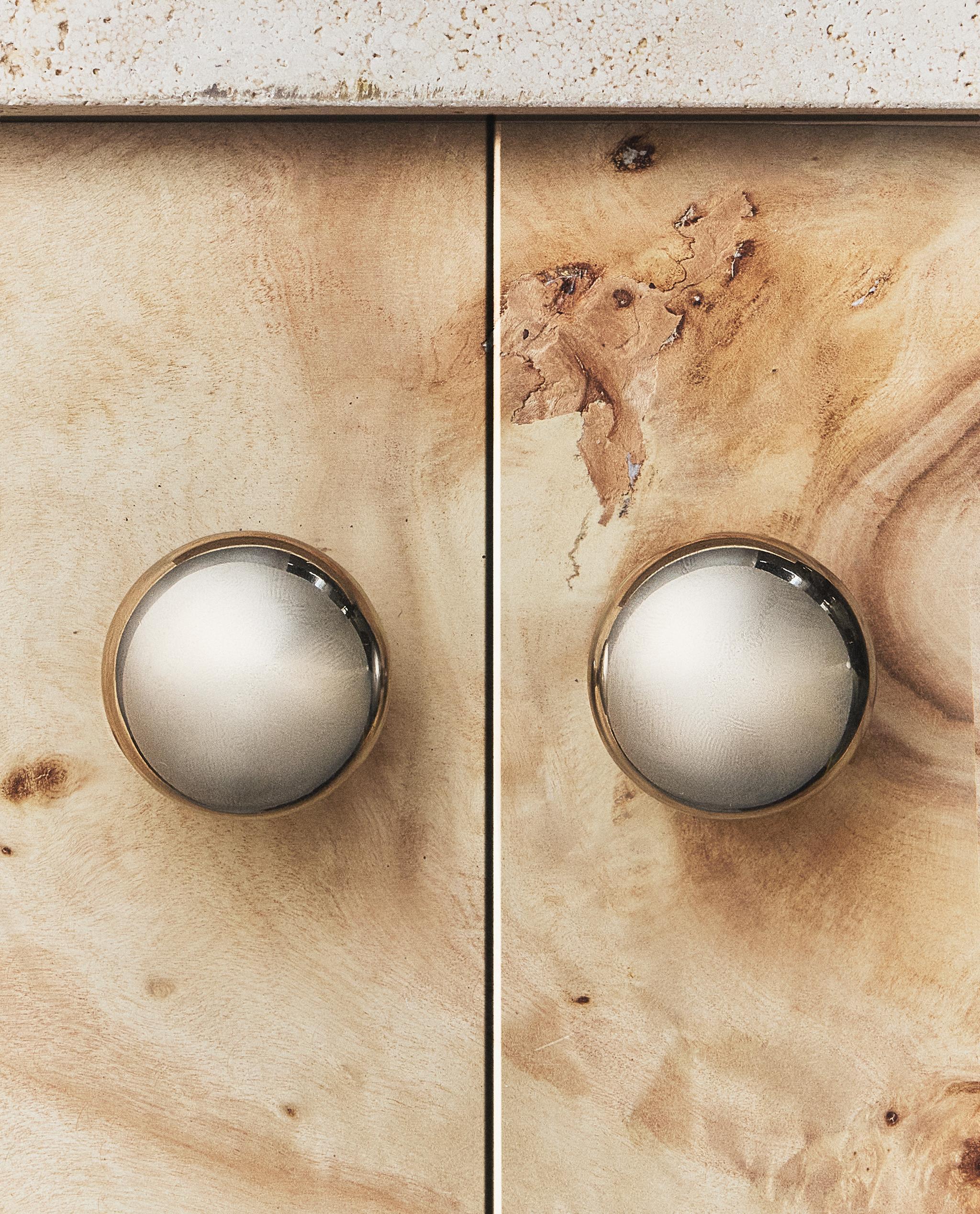 PACK OF ROUND METAL DOOR KNOBS (PACK OF 2) product thumbnail 8