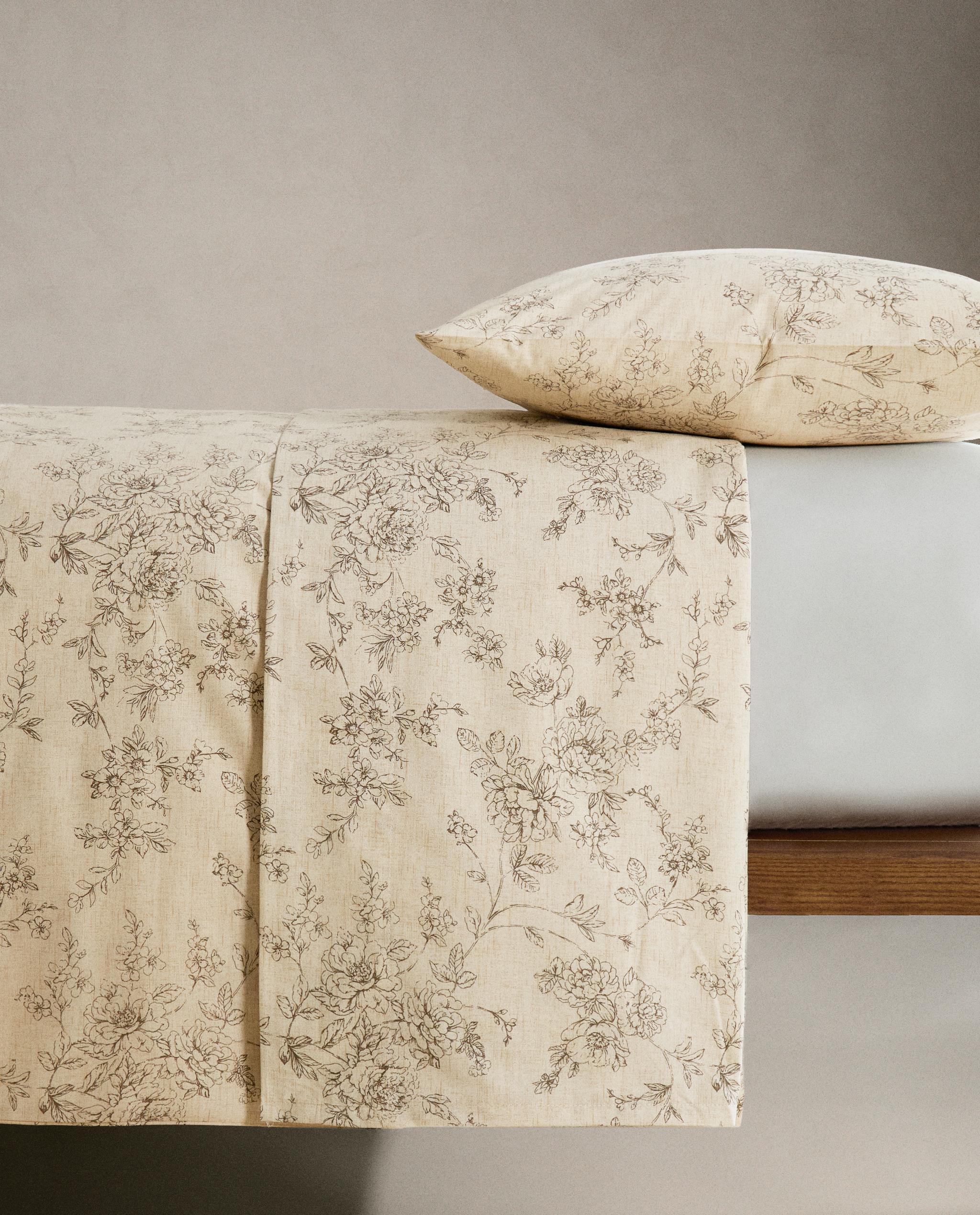 フローラルプリント デュベカバー | Zara Home 日本/Japan