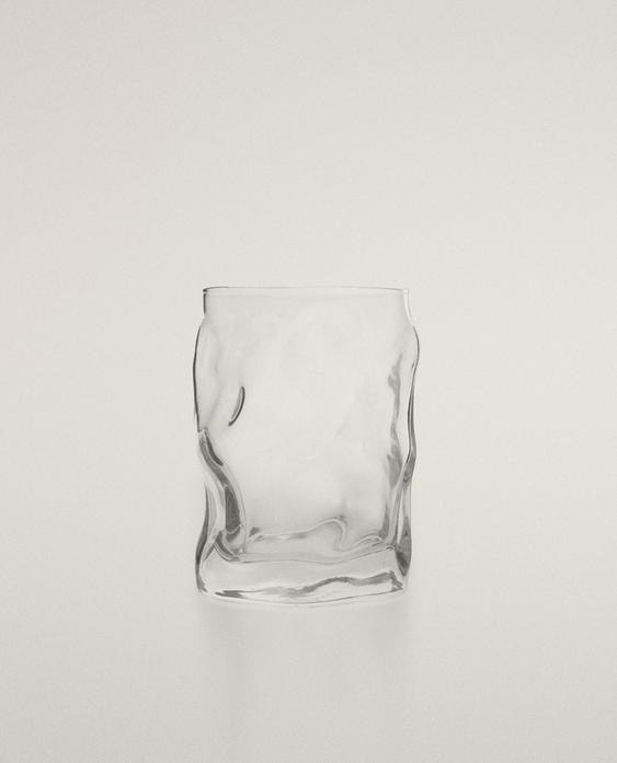 WAVY GLASS TUMBLER